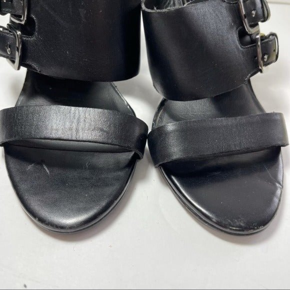 Trouve Wedge Platform Sandals #8 - Picture 3 of 11